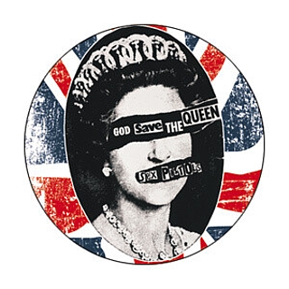 The Sex Pistols Collectibles - God Save The Queen Pinback Button