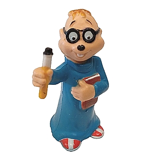Cartoon Character Collectibles - Alvin and the Chipmunks - Simon Scientist PVC
