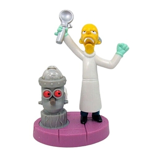 The Simpsons Collectibles - Montgomery Burns Spooky Lightups