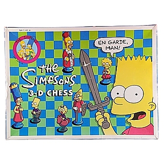 The Simpsons Collectibles - The Simpsons 3-D Chess Game