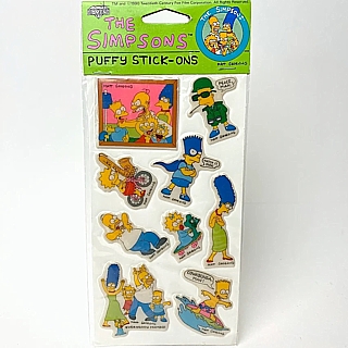 The Simpsons Collectibles - Puffy Stickers