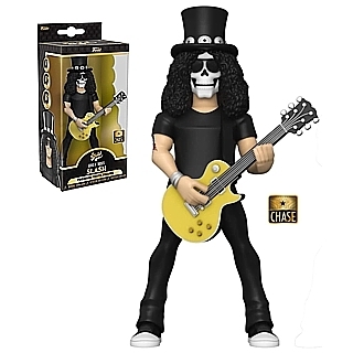 Rock and Roll Collectibles - Guns and Roses Heavy Metal Slash POP! Gold Premium Vinyl Figure