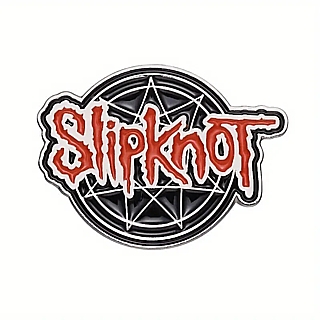 Rock and Metal Collectibles Slipknot Logo Enamel Metal Lapel Pin / Tie Tack