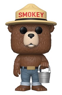 Smokey The Bear - U.S. Forest Service - Smokey the Bear Pop Vinyl Figure - Bucket