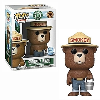 Smokey The Bear - U.S. Forest Service - Smokey the Bear Pop Vinyl Figure - Bucket
