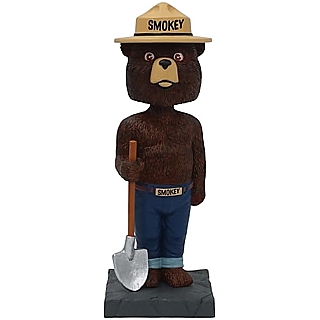 Smokey The Bear - U.S. Forest Service - Smokey the Bear with Shovel Bobblehead