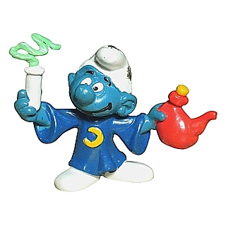 Smurf Collectibles - Smurf Figures  Alchemist Smurf