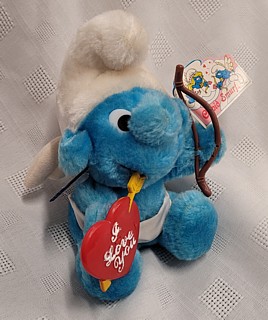 Smurf Collectibles - Cupid Smurf Plush