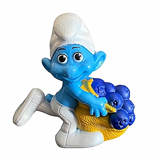 Smurf Collectibles - Greedy Smurf McDonald's Figure