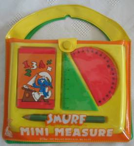 Smurf Collectibles - Smurf Mini Measure Kit