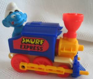 Smurf Collectibles - Smurf Windup Train