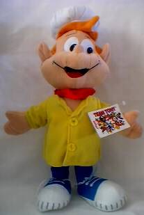Kellogg's Collectibles - Rice Krispies Snap Crackle and Pop Snap Cloth Doll