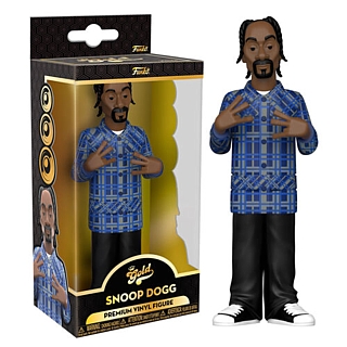 Rap Music Collectibles - Snoop Dogg POP! Gold 5 inch Vinyl Plastic Figure Gangsta Rap
