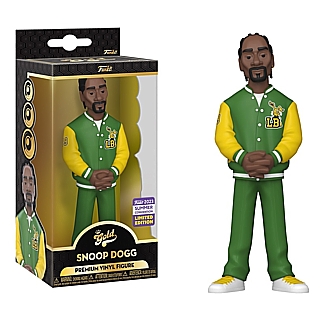 Rap Music Collectibles - Snoop Dogg POP! Gold 5 inch Vinyl Plastic Figure Track Suit
