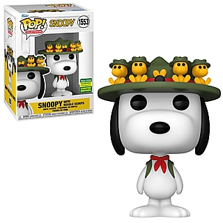 Snoopy and Peanuts Collectibles - Snoopy and Beagle Scouts POP! Television Vinyl Figure 1553 - SDCC 2024 Summer Convention Exclusive