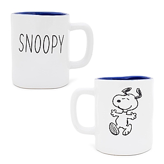 Snoopy and Peanuts Collectibles - Snoopy Ceramic Pottery Mug