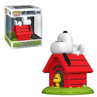 Snoopy and Peanuts Collectibles - Snoopy and Woodstock on Dog House POP! by Funko