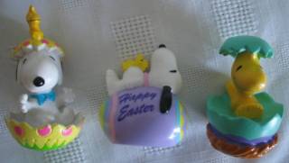 Snoopy Collectibles - Snoopy Easter PVC Figures