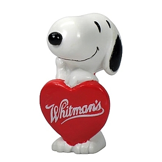 Snoopy Collectibles - Snoopy with big Whitman's Heart PVC Valentine's Day Figure