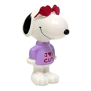 Peanuts Gang Collectibles - Snoopy Valentines Joe Cute Whitman's PVC Figure