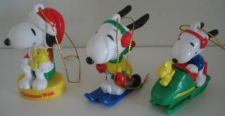 Snoopy Collectibles - Snoopy Christmas Ornaments