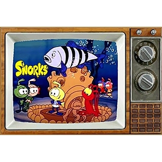 Cartoon Characters Collectibles - Snorks Metal TV Magnet