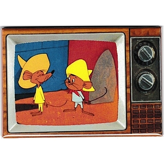 Television Character Collectibles - Looney Tunes Speedy Gonzalez Metal TV Magnet