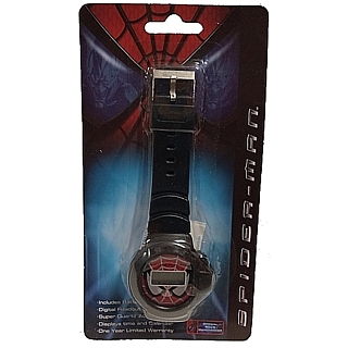 Super Hero Collectibles - Spider-Man LCD Watch Black