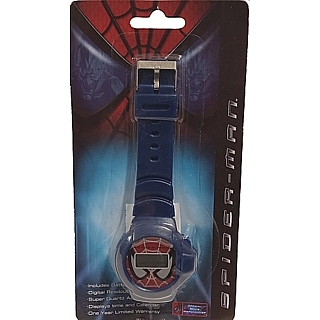Super Hero Collectibles - Spider-Man LCD Watch Blue