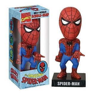Super Hero Collectibles - Spider-Man Bobble Head Doll Nodder Marvel Comics