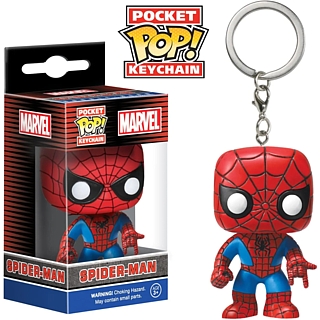 Super Hero Collectibles - Spider-Man Pocket Pop! Keyring