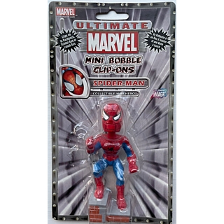 Super Hero Collectibles - Spider-Man Mini Bobble Head Clipon