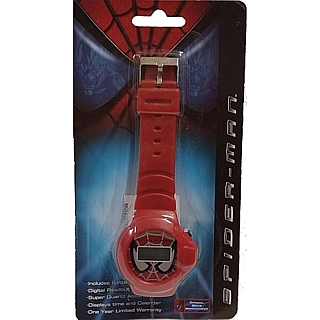 Super Hero Collectibles - Spider-Man LCD Watch Red