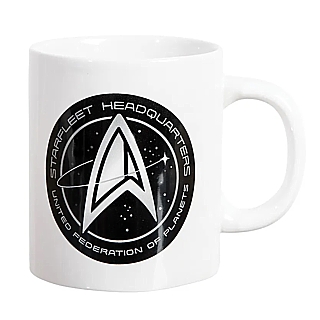 Star Trek Collectibles - Starfleet Headquarters United Federation of Planets Ceramic Mug