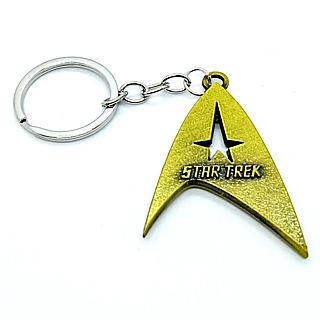 Star Trek TV and Movies Collectibles Star Trek Communicator Gold Metal Keychain