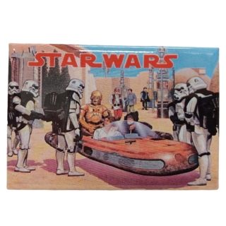 Classic Movie Characters Collectibles - Star Wars Lunchbox Metal Fridge Locker Magnet