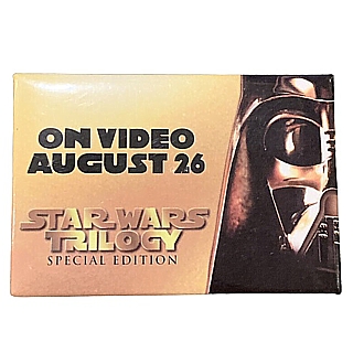 Star Wars Collectibles - Trilogy Special Edition VHS Pin August 26, 1997