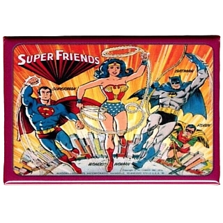 DC Comics Collectibles - Super Friends Metal Fridge or Locker Magnet