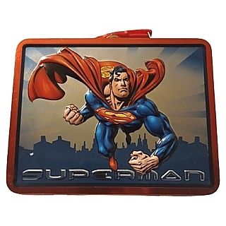 Superman Mini Metal Lunch Boxes