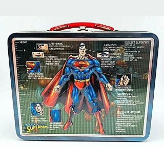 Superman Mini Metal Lunch Box