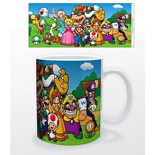 Video Game Characters - Nintendo Super Mario Characters Ceramic Mug