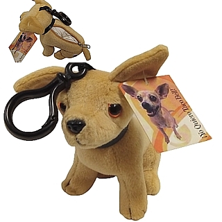 Advertising Collectibles - Taco Bell Chihuahua Plush Clip-On with Zippered Compartment