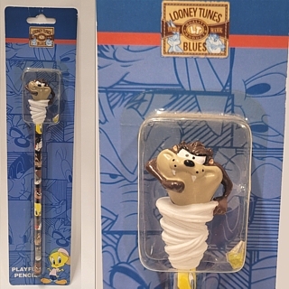Television Character Collectibles - Looney Tunes Taz Pencil with Topper