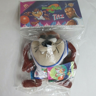 Television Character Collectibles - Looney Tunes Taz Space Jam McDonald's Plush
