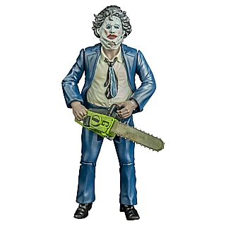 Horror Movie Collectibles - Texas Chainsaw Massacre Dance of Death Leatherface with Pretty Woman Mask and Chainsaw Action Figure - Trick or Treat Studios