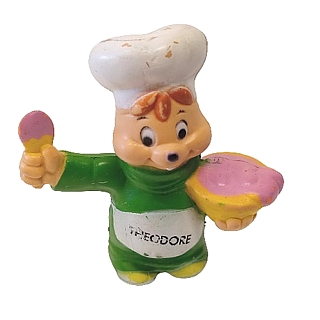 Cartoon Character Collectibles - Alvin and the Chipmunks -Theodore Chef PVC