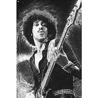 Classic Rock Collectibles - Thin Lizzy Phil Lynott Metal Tin Sign