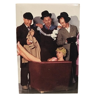 3 Stooges Collectibles - Three Stooges Naked Lady Magnet