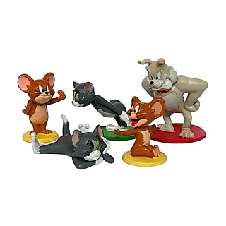 Cartoon Collectibles - Tom and Jerry and Spike PVC Figures