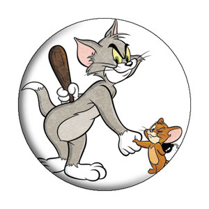 Cartoon Collectibles - Tom and Jerry Pinback Button